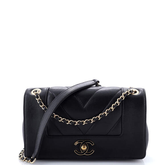 Chanel Mademoiselle Vintage Flap Bag #179115C31B - Picture 1 of 8